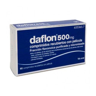 DAFLON 500 MG 60 COMP