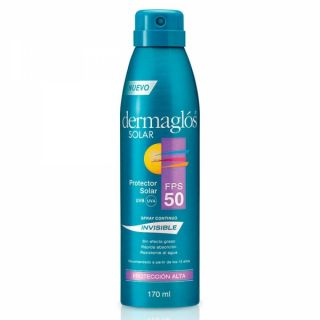 DERMAGLOS SOLAR F50 SPRAY CONTINUO INVISIBLE 170 ML