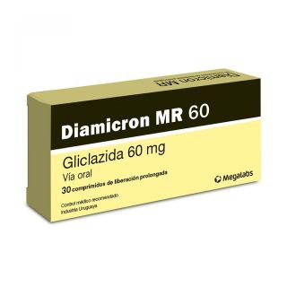 DIAMICRON MR 60 MG 30 COMP