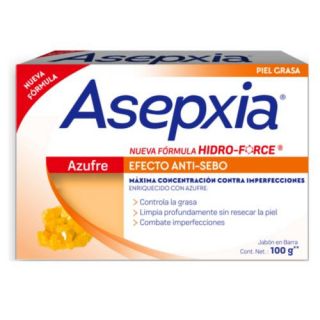 ASEPXIA JABON AZUFRE 100 GR