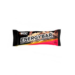 Barra Energética Woc Energy Bar Chocolate y Avena X 12