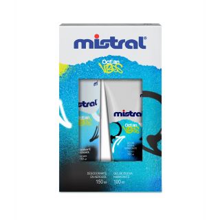 ESTUCHE OBSEQUIO MISTRAL OCEAN VIBES DESODORANTE + GEL DUCHA