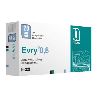 EVRY 0.8 MG/20 COMP