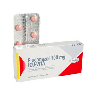 FLUCONAZOL ICU 100 7 COMP