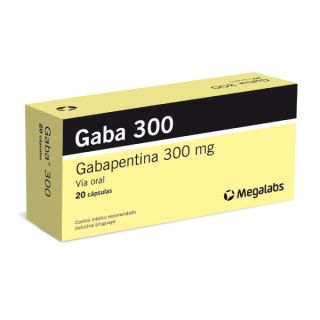 GABA 300 MG 20 CAPSULAS