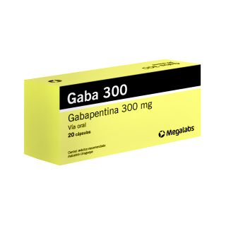 GABA 300 MG 20 CAPS