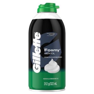 GILLETTE FOAMY MENTOL 312