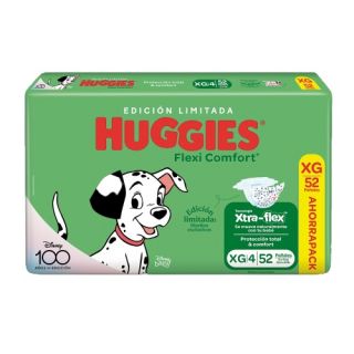 Pañales Huggies Flexi Comfort Talle XG x 52