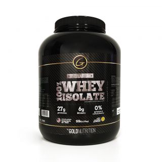 Whey Protein 100% Isolate Gold Nutrition 5lb