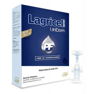 LAGRICEL PF OFTENO 20 UNIDOSIS ENVASES 0.5 ML