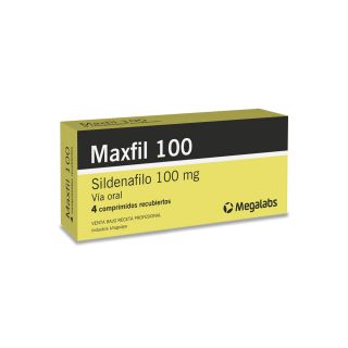 MAXFIL 100 MG 4 COMP