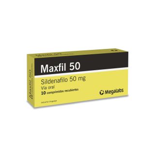 MAXFIL 50 MG 10 COMP