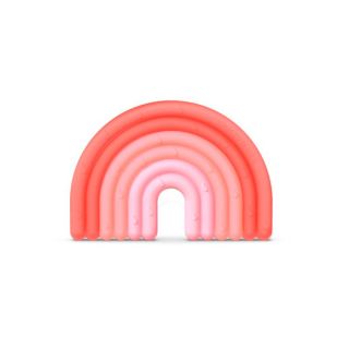 Mordedor Arcoiris Suavinex Silicona Rosa