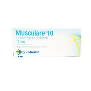 MUSCULARE 10 MG 10 COMP