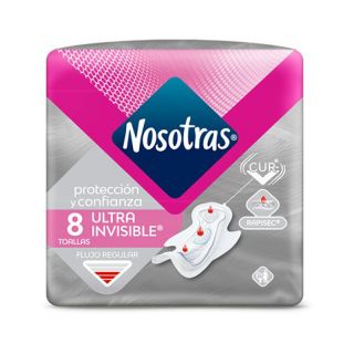 NOSOTRAS TOALLA ULTRA INVISIBLE RAPISEC X 8