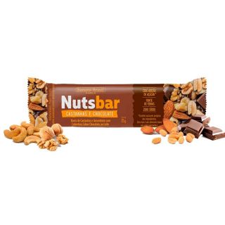 Barra Nuts Bar Castañas y Chocolate 25g