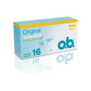 OB ORIGINAL MEDIO 16 TAMPONES