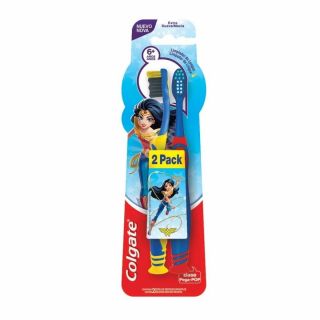 Pack 2 Cepillo Dental Colgate® Mujer Maravilla 6+
