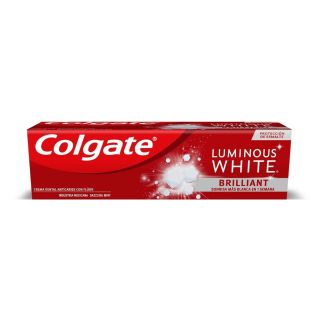 COLGATE CRE/DENTAL LUMINOUS WHITE BRILLIANT 90GR