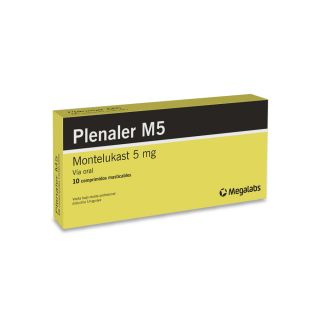 PLENALER M 5 MG 10 COMP MASTICABLES