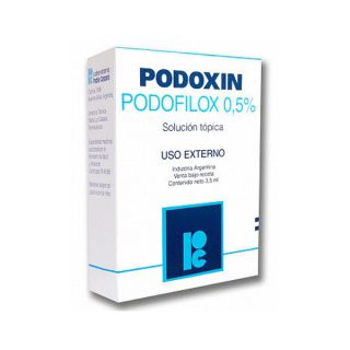PODOXIN SOLUCION 0 5%