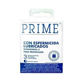 PRIME ESPERMICIDA BLANCO X3