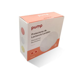 Pump® Protectores De Lactancia Lavables x 3 Pares