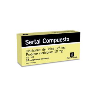 SERTAL COMPUESTO 20 TAB
