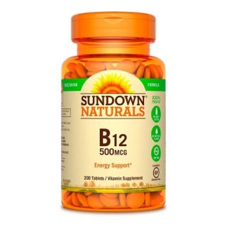 Vitamina B12 Sundown Natural 200 Tab