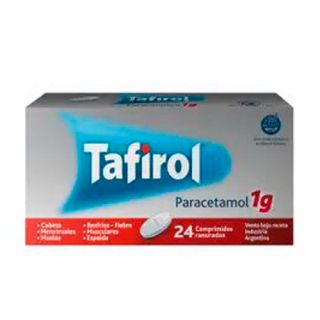 Tafirol 1000mg X 24 Comprimidos