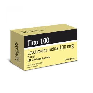 TIROX 100 MG 120 COMP
