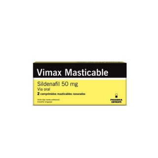 VIMAX MASTICABLE 50 MG 2 COMP