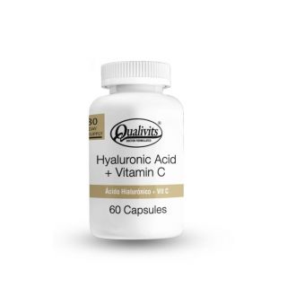Ácido Hialurónico + Vitamina C X 60 Cap Qualivits