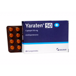 YARATEN 50 MG 20 COMP