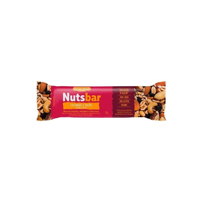Barra Nuts Bar Castañas y Frutas 25g